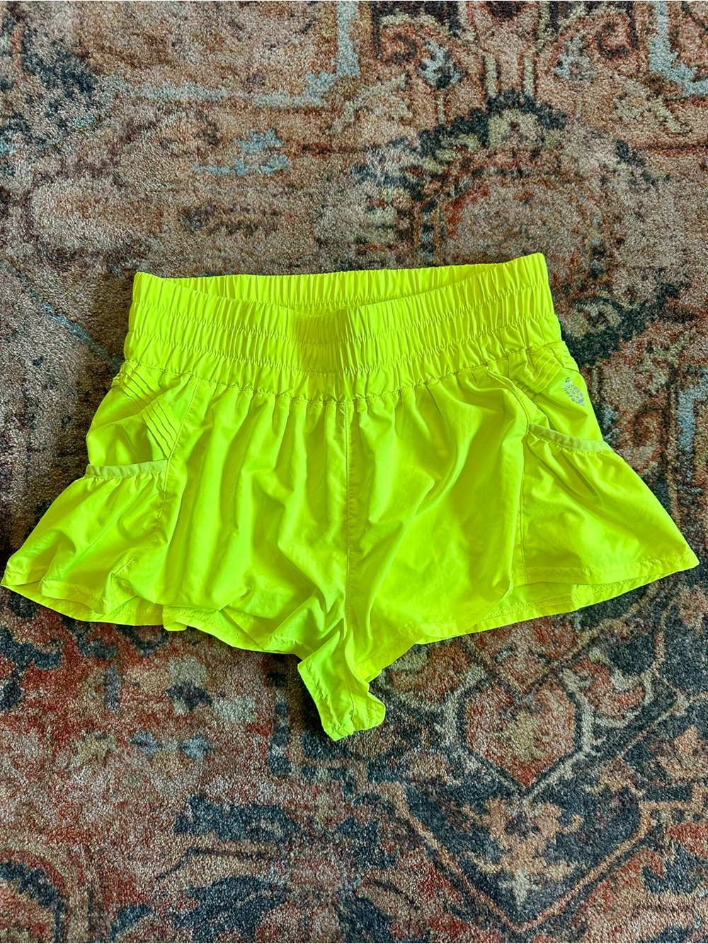 FP Movement by Free People Neon Yellow Athletic Shorts